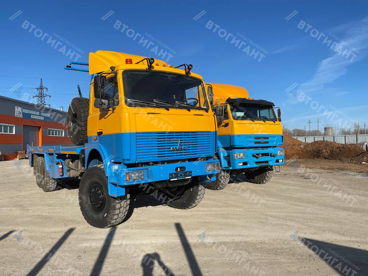 Автомобиль специальный для транспортировки буллитов на шасси МАЗ