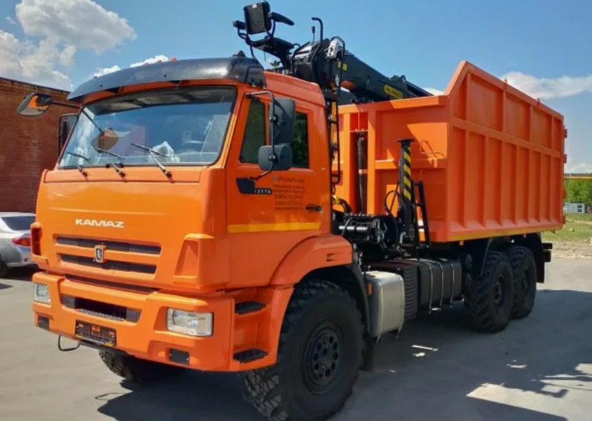 Ломовоз КАМАЗ 43118 КМУ МАЙМАН  90S(MM-90)