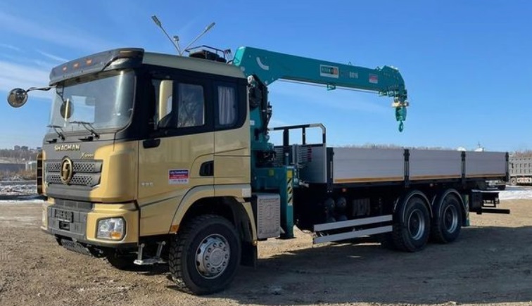 Бортовой автомобиль Shacman X3000 с КМУ Kanglim KS 1256 Gll
